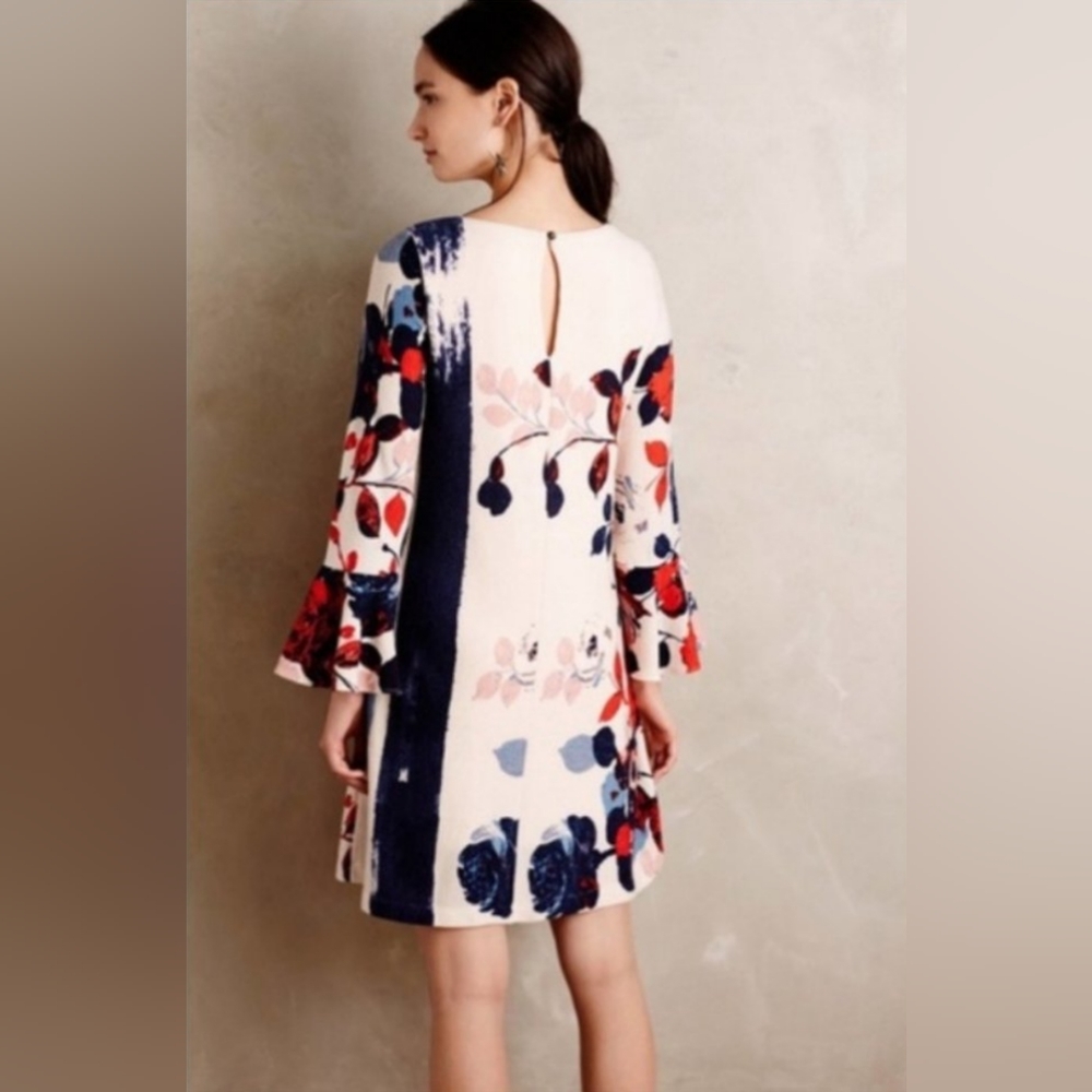 Maeve Anthousia Knit Floral Swing Dress - Picture 2 of 12